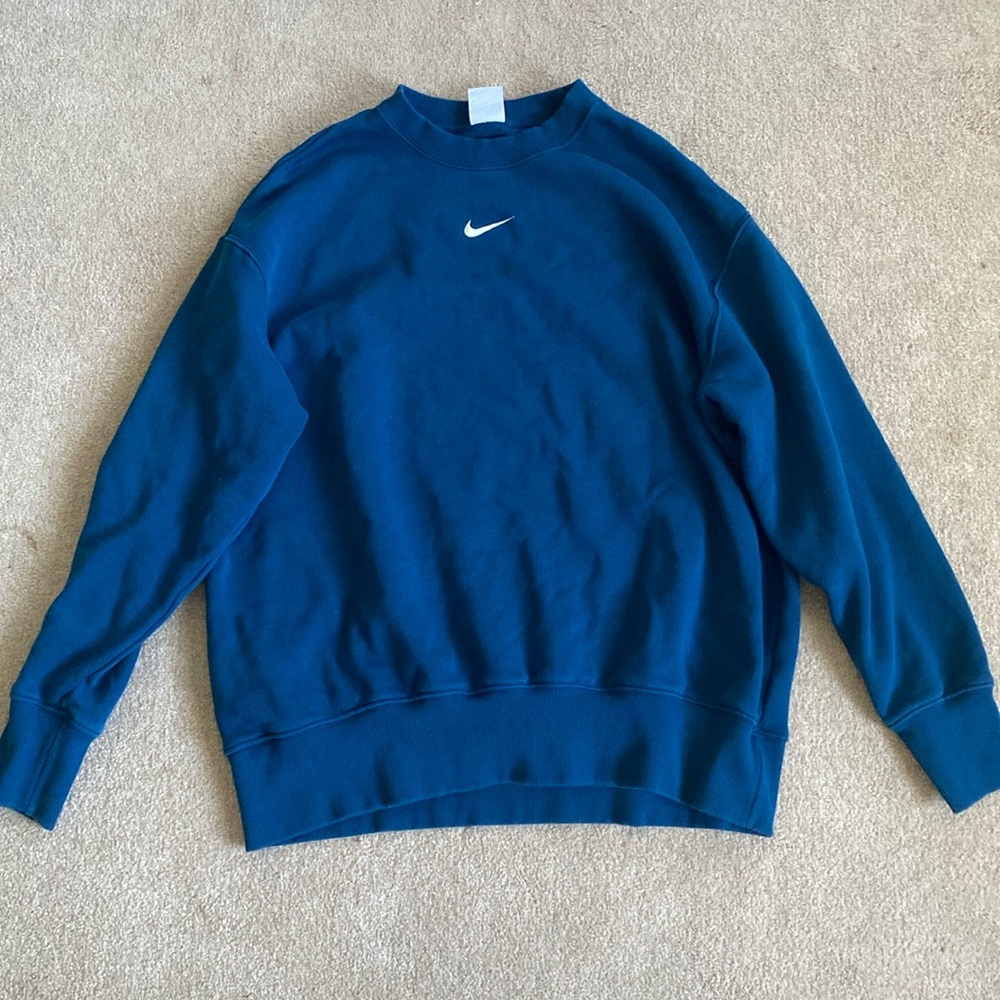 Nike blue crewneck. Willing to negotiate price.